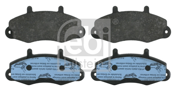 Set placute frana,frana disc punte fata (16037 FEBI BILSTEIN) FORD