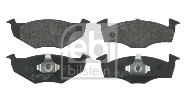 Set placute frana,frana disc punte fata (16044 FEBI BILSTEIN) SEAT,SKODA,VW