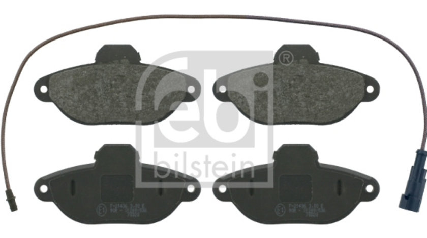 Set placute frana,frana disc punte fata (16084 FEBI BILSTEIN) FIAT,FORD,LANCIA