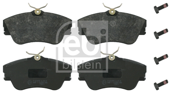 Set placute frana,frana disc punte fata (16304 FEBI BILSTEIN) VW