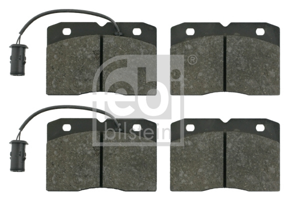Set placute frana,frana disc punte fata (16337 FEBI BILSTEIN) IVECO