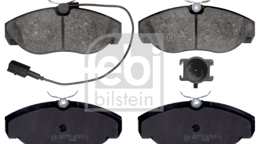 Set placute frana,frana disc punte fata (16391 FEBI BILSTEIN) Citroen,FIAT,PEUGEOT