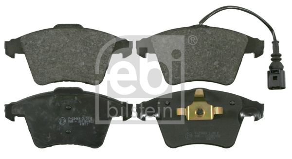 Set placute frana,frana disc punte fata (16465 FEBI BILSTEIN) VW