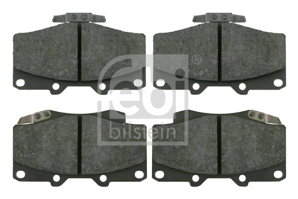 Set placute frana,frana disc punte fata (16537 FEBI BILSTEIN) TOYOTA,VW