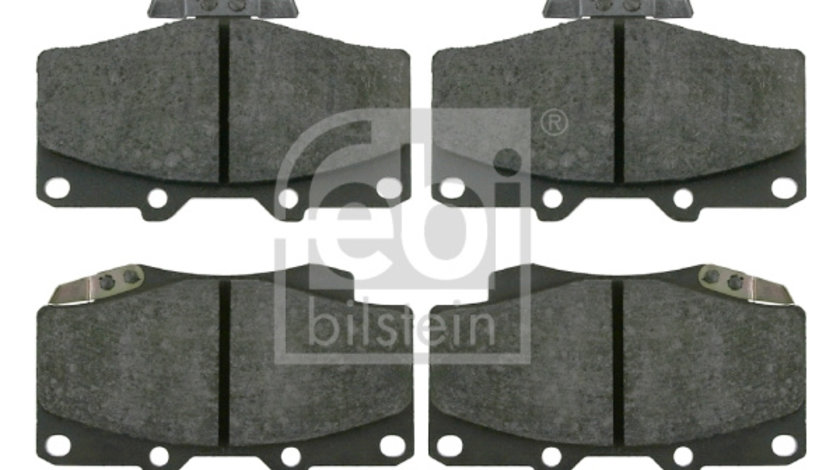 Set placute frana,frana disc punte fata (16537 FEBI BILSTEIN) TOYOTA,VW