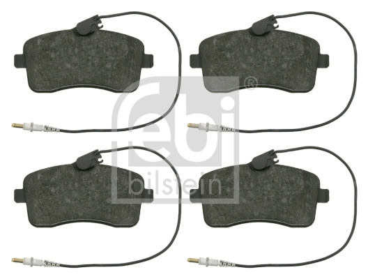Set placute frana,frana disc punte fata (16547 FEBI BILSTEIN) PEUGEOT