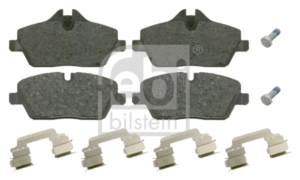 Set placute frana,frana disc punte fata (16559 FEBI BILSTEIN) BMW,MINI