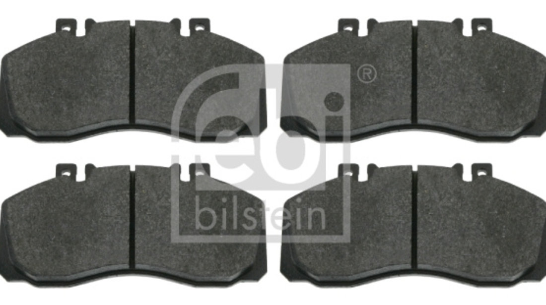 Set placute frana,frana disc punte fata (16566 FEBI BILSTEIN) MERCEDES-BENZ