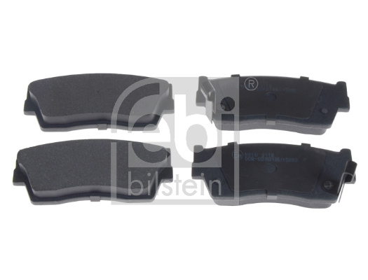 Set placute frana,frana disc punte fata (16656 FEBI BILSTEIN) SUZUKI