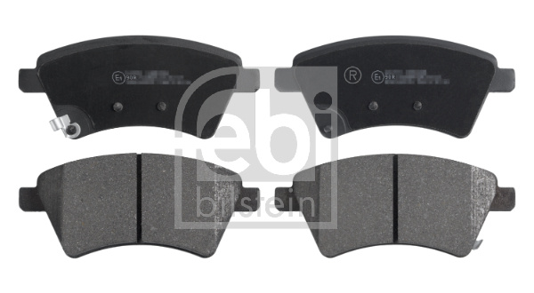 Set placute frana,frana disc punte fata (16658 FEBI BILSTEIN) FIAT,SUZUKI