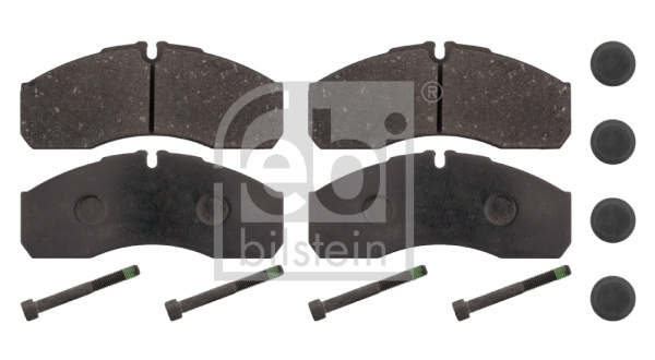 Set placute frana,frana disc punte fata (16706 FEBI BILSTEIN) RENAULT