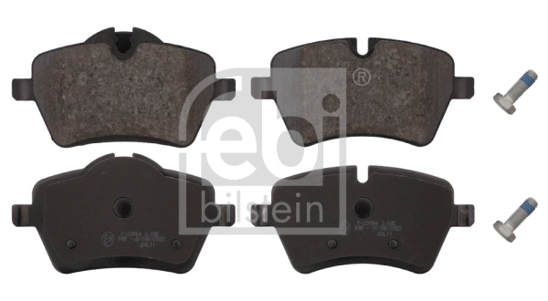 Set placute frana,frana disc punte fata (16727 FEBI BILSTEIN) MINI