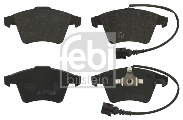 Set placute frana,frana disc punte fata (16733 FEBI BILSTEIN) VW
