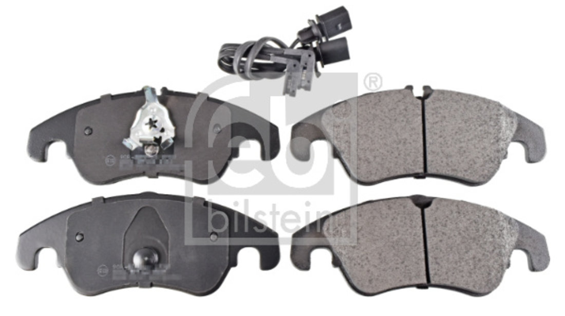 Set placute frana,frana disc punte fata (16798 FEBI BILSTEIN) AUDI,AUDI (FAW),FORD