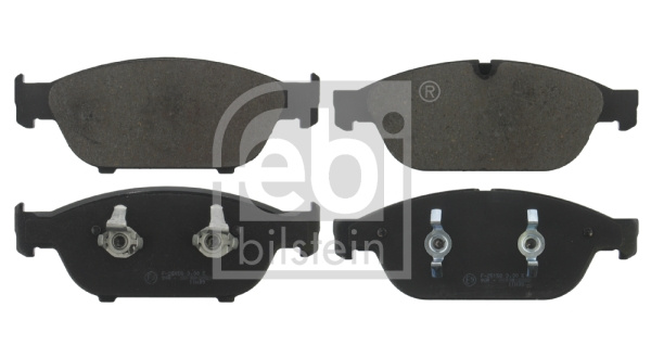 Set placute frana,frana disc punte fata (16823 FEBI BILSTEIN) AUDI