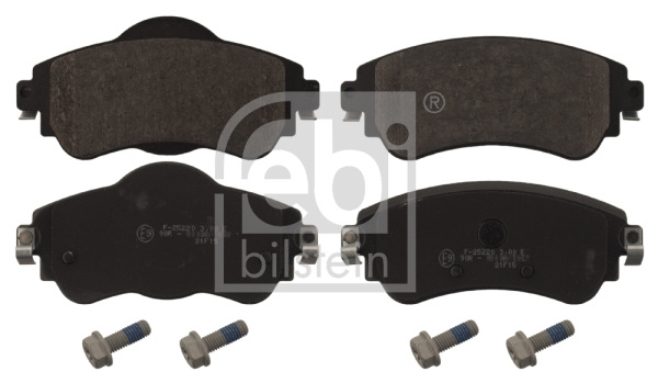 Set placute frana,frana disc punte fata (16866 FEBI BILSTEIN) Citroen