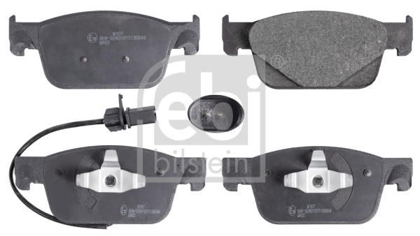 Set placute frana,frana disc punte fata (16962 FEBI BILSTEIN) AUDI