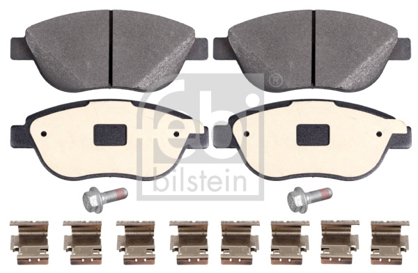 Set placute frana,frana disc punte fata (16964 FEBI BILSTEIN) FIAT