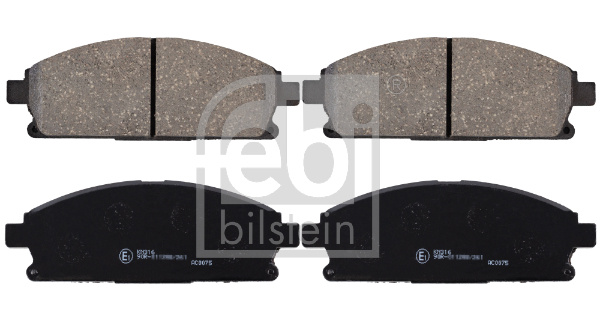 Set placute frana,frana disc punte fata (170241 FEBI BILSTEIN) NISSAN