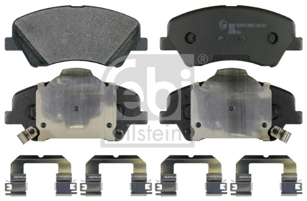 Set placute frana,frana disc punte fata (170635 FEBI BILSTEIN) HYUNDAI,KIA