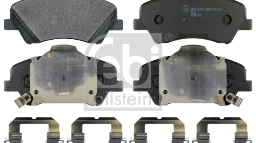 Set placute frana,frana disc punte fata (170635 FEBI BILSTEIN) HYUNDAI,KIA