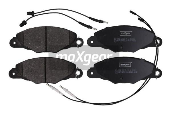 Set placute frana,frana disc punte fata (191082 MAXGEAR) Citroen