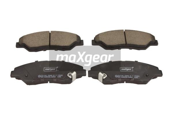 Set placute frana,frana disc punte fata (191141 MAXGEAR) KIA