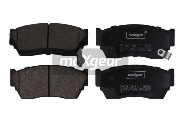 Set placute frana,frana disc punte fata (191148 MAXGEAR) NISSAN