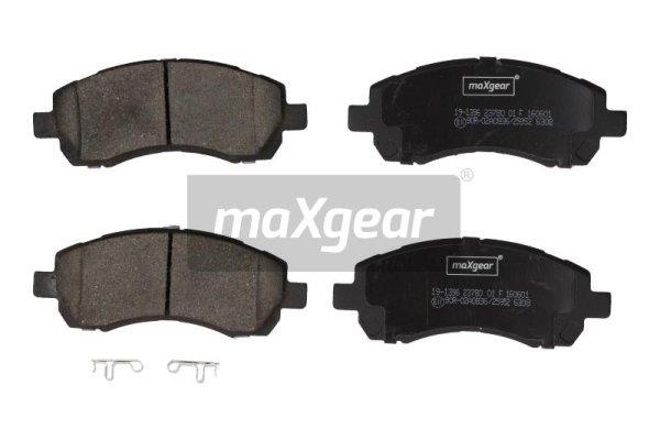 Set placute frana,frana disc punte fata (191396 MAXGEAR) SUBARU