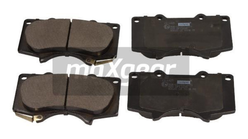 Set placute frana,frana disc punte fata (191425 MAXGEAR) LEXUS,MITSUBISHI,TOYOTA,TOYOTA (FAW)