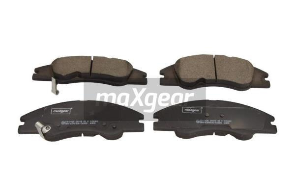 Set placute frana,frana disc punte fata (191435 MAXGEAR) KIA