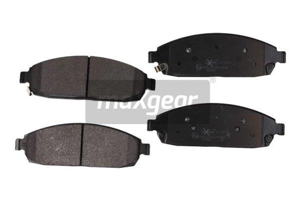 Set placute frana,frana disc punte fata (191437 MAXGEAR) JEEP