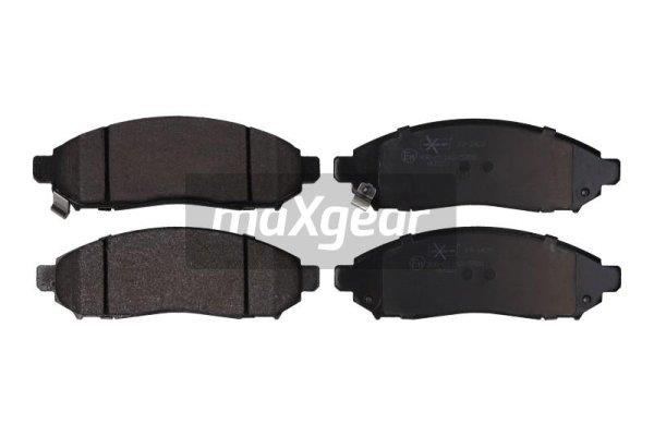 Set placute frana,frana disc punte fata (191439 MAXGEAR) NISSAN