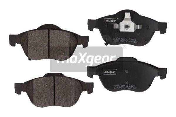 Set placute frana,frana disc punte fata (191498 MAXGEAR) TOYOTA