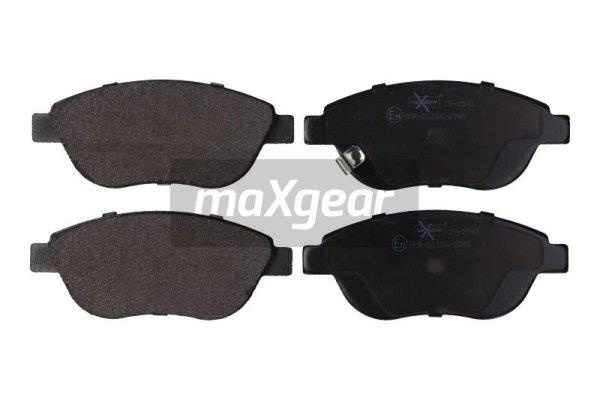 Set placute frana,frana disc punte fata (191540 MAXGEAR) FIAT,OPEL,VAUXHALL
