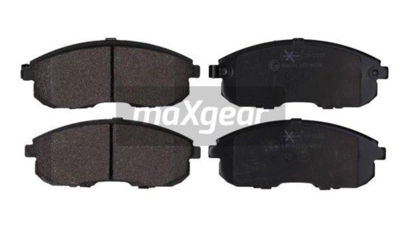 Set placute frana,frana disc punte fata (192115 MAXGEAR) INFINITI,NISSAN,NISSAN (DFAC),RENAULT,SUZUKI