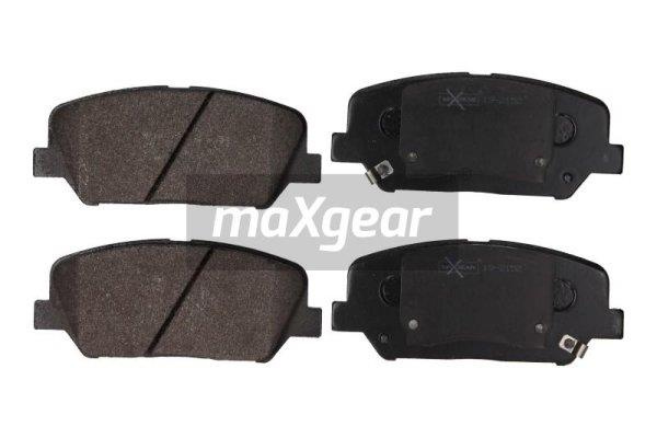 Set placute frana,frana disc punte fata (192152 MAXGEAR) HYUNDAI,KIA