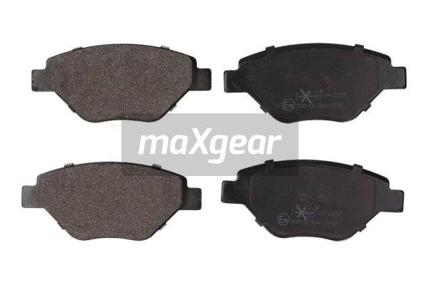 Set placute frana,frana disc punte fata (192157 MAXGEAR) RENAULT