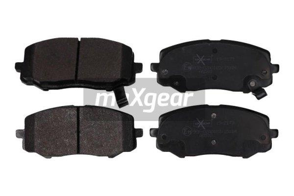 Set placute frana,frana disc punte fata (192173 MAXGEAR) HYUNDAI