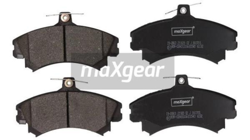 Set placute frana,frana disc punte fata (192863 MAXGEAR) MITSUBISHI,SMART