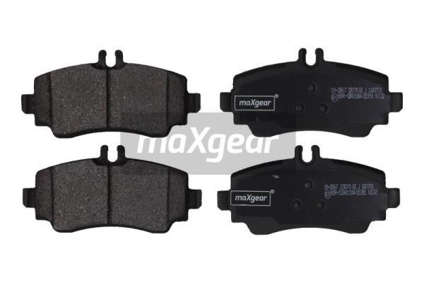 Set placute frana,frana disc punte fata (192867 MAXGEAR) MERCEDES-BENZ