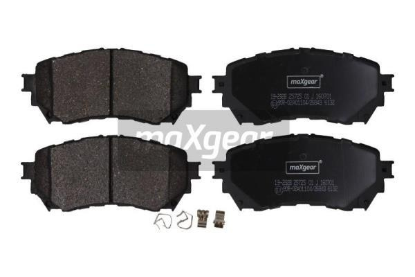 Set placute frana,frana disc punte fata (192928 MAXGEAR) MAZDA