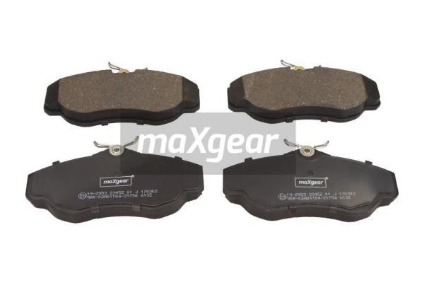 Set placute frana,frana disc punte fata (192953 MAXGEAR) LAND ROVER