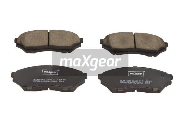 Set placute frana,frana disc punte fata (192956 MAXGEAR) MITSUBISHI