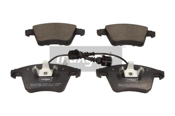 Set placute frana,frana disc punte fata (192962 MAXGEAR) VW