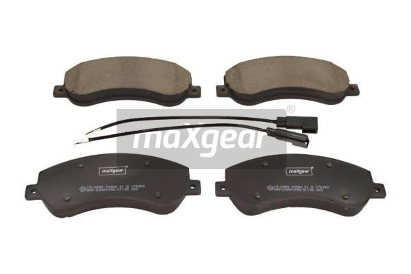 Set placute frana,frana disc punte fata (192989 MAXGEAR) VW