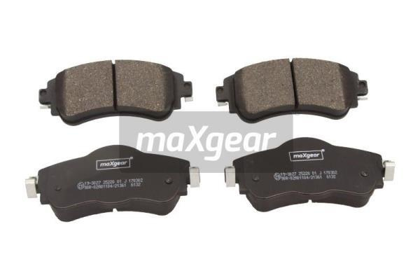 Set placute frana,frana disc punte fata (193027 MAXGEAR) Citroen