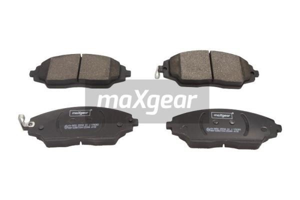 Set placute frana,frana disc punte fata (193053 MAXGEAR) CHEVROLET