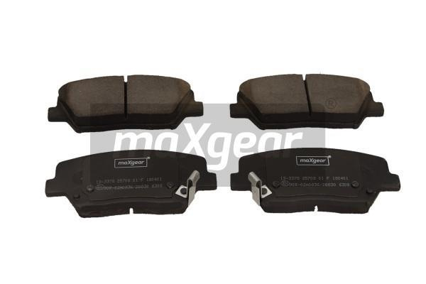 Set placute frana,frana disc punte fata (193378 MAXGEAR) HYUNDAI,KIA