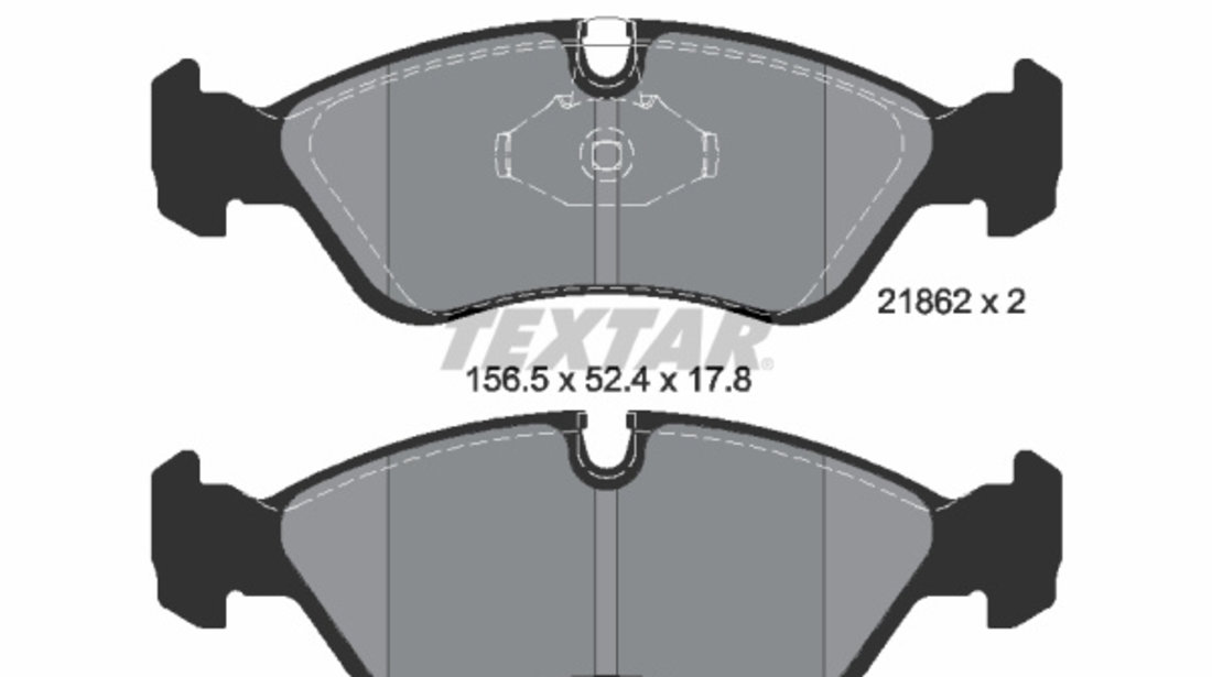 Set placute frana,frana disc punte fata (2186201 TEXTAR) CHEVROLET,DAEWOO,FSO,HOLDEN,OPEL,VAUXHALL,ZAZ